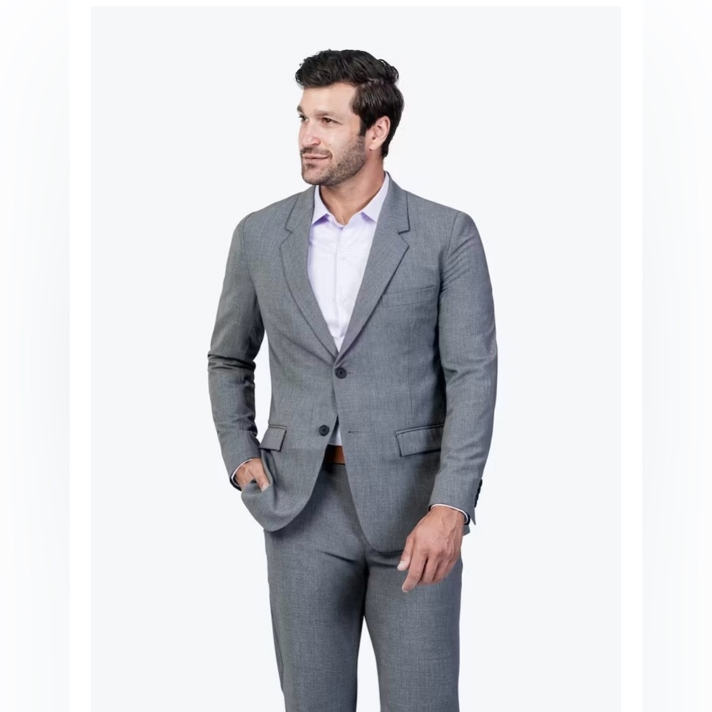 Ministry of Supply - Velocity Suit Jacket - 36 - Graphite NWT wrinkle resistant